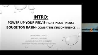INTRODUCTION to Power Up Your Pelvis- Fight Incontinence